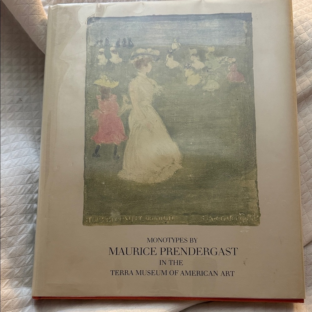 Rare! Vintage Maurice Prendergast Monotypes (1984) Hardcover 1st Ed.